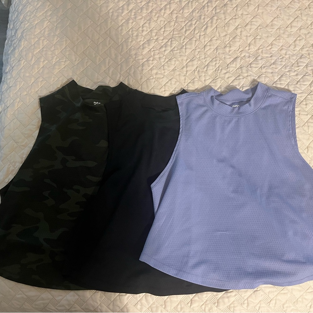 3 DSG Women's Sleeveless Crop Tops